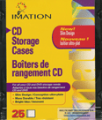 IMATION CD JEWELCASE SLIM 25pack