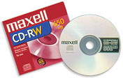 CD-RW, regrabable hasta 1000 veces, para pruebas intermedias, backups y proyectos.