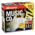 CD-R MUSIC, 700Mb-32x, especialmente diseñados y acondicionados para recopilaciones personales de música.